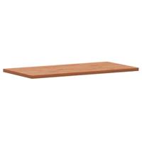 Tafelblad rechthoekig 100x50x2,5 cm massief beukenhout - thumbnail