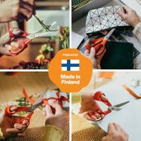 Schaar fiskars classic universeel 21cm links rood - thumbnail