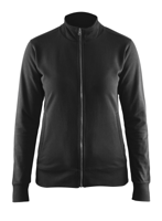 Blåkläder Dames Sweatshirt 33721158 | Zwart | Maat XXL - 7330509476772 - thumbnail