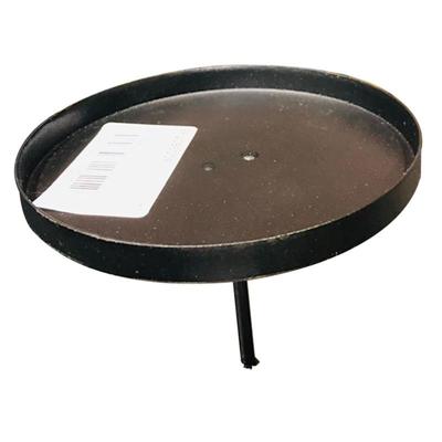 Kaars houder zwart 2 stuks