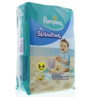 Pampers Zwemluiers - Splashers Maat 3-4 Carrypack 12 Stuks - thumbnail