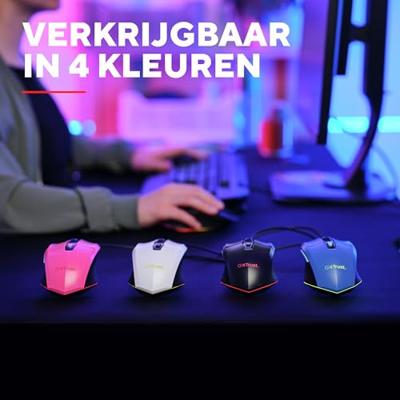 Muis Trust 25066 GXT109W Wit Zwart/Wit - thumbnail