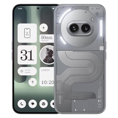 Nothing Phone (2a) Plus 12+256GB - Smartphone met 50MP-camera aan de voorkant,50 W-snelladen, en Nothing OS 2.6 - Grijs