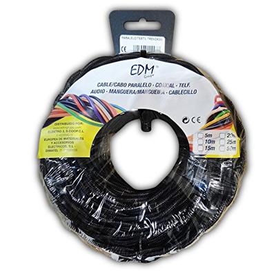 Kabel EDM 11997 Zwart 2 x 1,5 mm 25 m