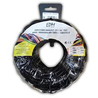 Kabel EDM 11997 Zwart 2 x 1,5 mm 25 m - thumbnail