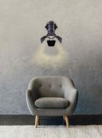 Globo Zwarte muurspotEgon - 54650-1B - thumbnail