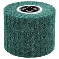 VidaXL Schuurrollen 3 pcs groen 12 x 12 x 10 cm synthetische vezel - thumbnail