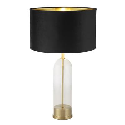 Searchlight TafellampOxford met zwarte kap - EU81712BK