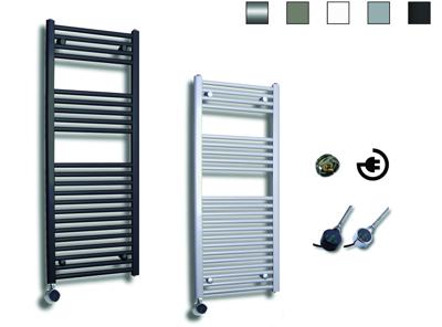 Elektrische Design Radiator Sanicare Plug & Play 111,8x45 cm Wit 596 Watt Met Chroom Thermostaat Links Sanicare Elektrische Design Radiator Sanicare Plug & Play 111,8x45 cm Wit 596 Watt Met Chroom Thermostaat Links Sanicare