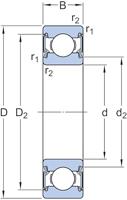 BAC Lager skf 6001 2 rsh - thumbnail