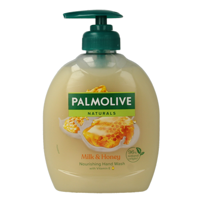 Palmolive Naturals handzeep melk&honing 300 Milliliter Palmolive Naturals handzeep melk&honing 300 Milliliter