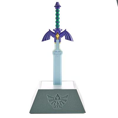 The Legend of Zelda Lamp Master Sword zilvergrijs, schacht meerkleurig, werkt op batterijen of USB, in geschenkdoos.