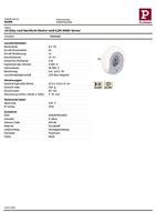 Paulmann Bilby 92494 LED-nachtlamp Rond LED Warmwit Wit - thumbnail