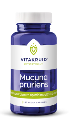 Vitakruid Mucuna pruriens 400 mg minimaal 25% L-Dopa Capsules