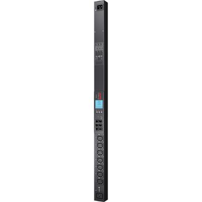 APC Rack PDU 2G - AP8958EU3 - Stroomverdeling (schakelbaar, verticale montage, 16A, 230V, 7 uitgangen C13 & 1 uitgang C19, IEC 309, 16A)