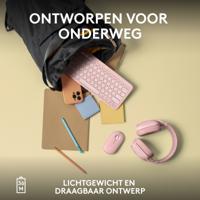 Logitech K380s Pebble Keys 2 toetsenbord Draadloos Roze - thumbnail