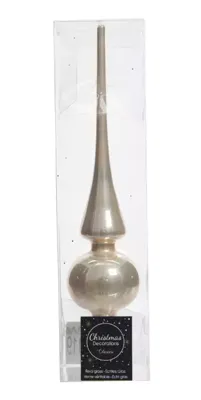Piek glas 26cm poederroze