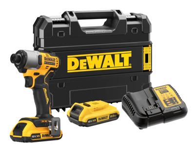 DeWalt DCF840D2T-QW - 18V XR Brushless Slagschroevendraaier | 2x 2.0Ah | in TSTAK - DCF840D2T-QW DeWalt DCF840D2T-QW - 18V XR Brushless Slagschroevendraaier | 2x 2.0Ah | in TSTAK - DCF840D2T-QW