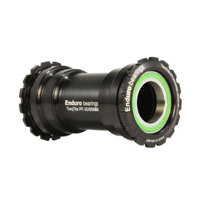 ENDURO BEARINGS Torqtite bottom bracket - bb386 to gxp - a/c ss - black