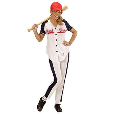 All Star Honkbal Vrouw Kostuum