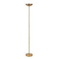Lucide ZENITH - Vloerlamp - Ø 25,4 cm - LED Dimb. - 1x20W 3000K - Mat Goud / Messing - thumbnail