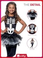 Skeleton Tutu kostuum kind - thumbnail