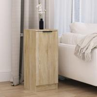 Dressoir 30x30x70 cm bewerkt hout sonoma eikenkleurig - thumbnail