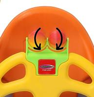 Jamara Kinderschommel Grow with me 3in1 blauw - thumbnail