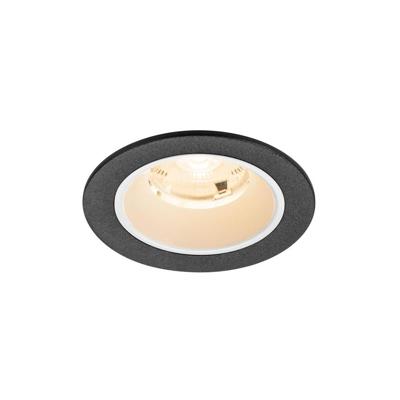 SLV InbouwspotNuminos S zwart/wit 2700K - 20gr - 1009434