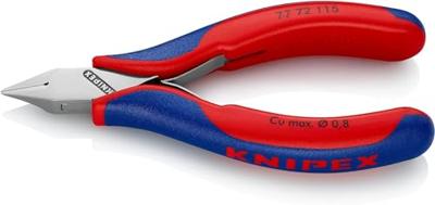 Knipex 77 72 115 77 72 115 Elektronica en fijnmechanica Zijkniptang Met facet 115 mm