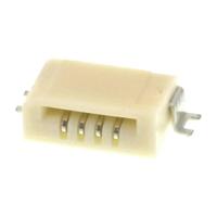 Molex 528520470 Female header (standaard) Totaal aantal polen: 4 Rastermaat: 1.00 mm Inhoud: 1 stuk(s) Tape on Full reel - thumbnail
