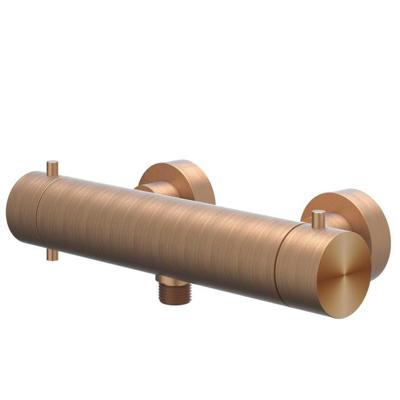 Douchethermostaatkraan IVY Concord Opbouw Cooltouch RVS316 Geborsteld Mat Koper PVD Douchethermostaatkraan IVY Concord Opbouw Cooltouch RVS316 Geborsteld Mat Koper PVD