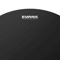 Evans B12ONX2 12 inch Onyx tom, snare, timbale drumvel Black - thumbnail