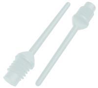 Bull's PowerPro softtips (2BA) 23,1 / 6 mm wit 100 stuks - thumbnail