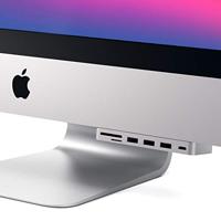 Satechi USB-C Hub Aluminium Clamp Pro zilver - thumbnail