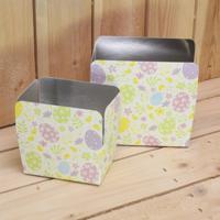 Bonbon doosjes - Chocolade doosje - Eitjes pastel LAAG - 24 stuks - thumbnail