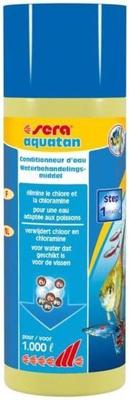 Sera Aquatan Waterbehandeling 250 ml - Zuivert & Verrijkt Aquariumwater Snel