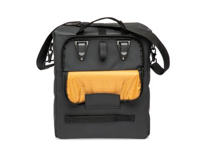 Fietstas New Looxs Odense Single 17,5 liter 32 x 16 x 38 cm - zwart