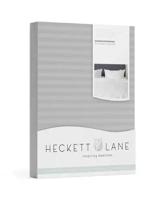 Heckett & Lane Heckett&Lane Uni Stripe Dekbedovertrek Glacier grey - thumbnail