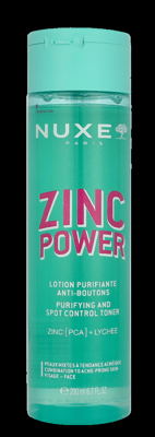 Nuxe Zinc Power Blemish And Spot Purifying Lotion 200ml Nuxe Zinc Power Blemish And Spot Purifying Lotion 200ml