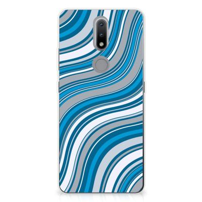 Nokia 2.4 | TPU bumper | Waves Blue
