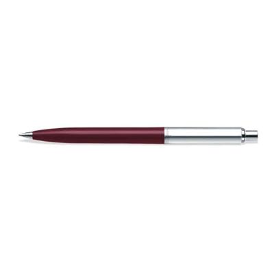Sheaffer SF-E23217251 Balpen Sentinel M Burgundy Brushed Chrome Chrome Plated