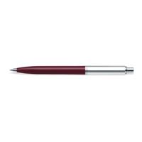 Sheaffer SF-E23217251 Balpen Sentinel M Burgundy Brushed Chrome Chrome Plated - thumbnail