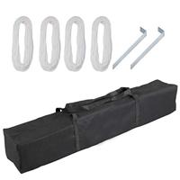 Vouwbare Partytent Capri 3x3m Donkerbruin - thumbnail