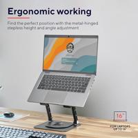 Trust Zeff Laptopstandaard Zwart - thumbnail