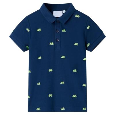 Kinderpoloshirt 104 marineblauw Kinderpoloshirt 104 marineblauw