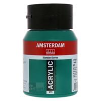 Royal Talens Amsterdam Acrylverf 500 ml - Phtalogroen 675 - thumbnail