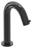 IVY Bond Fonteinkraan - gebogen - opbouw - laag - Zwart chroom PVD 6401057 - thumbnail