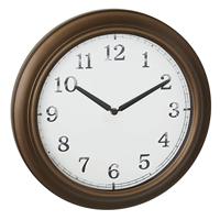 TFA Dostmann 60.3066.53 Outdoorhorloge Kwarts 38.7 cm x 52 mm Messing Spatwaterdicht, Groot display - thumbnail