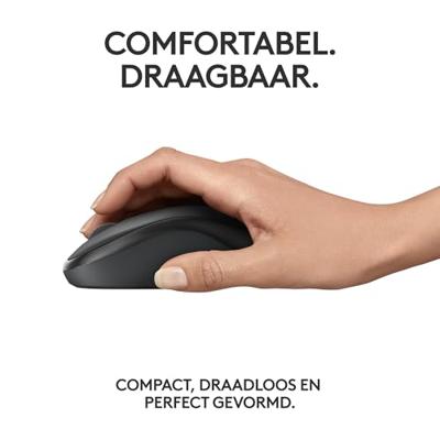 Logitech M240 muis grafiet - thumbnail